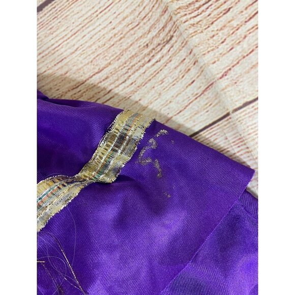 Vintage Green/Purple Space Martian Alien Hooded Mask Missing Eyes - OS - Picture 5 of 11